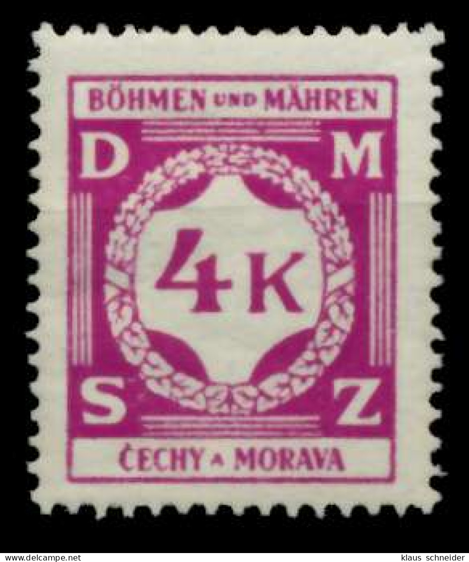 BÖHMEN MÄHREN DIENST Nr 11 Postfrisch S359382 - Unused Stamps