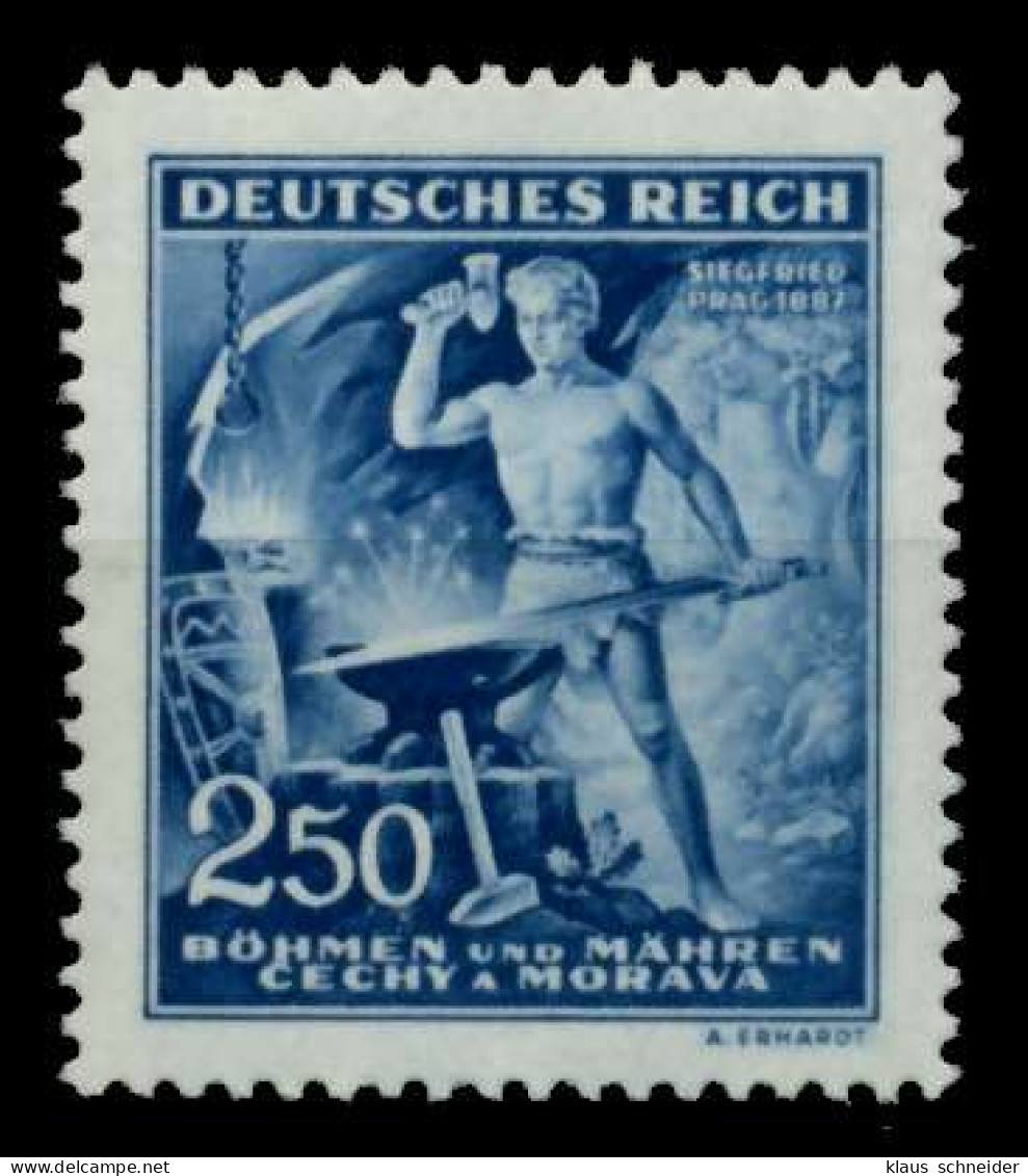 BÖHMEN MÄHREN Nr 130 Postfrisch S3592D2 - Nuevos