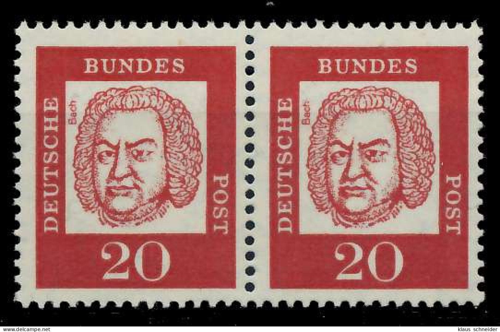 BRD DS BED. DEUT. Nr 352x Postfrisch WAAGR PAAR X7718AA - Unused Stamps