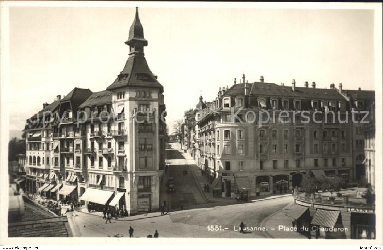 12159418 Lausanne VD Place Du Chauderon Lausanne - Autres & Non Classés