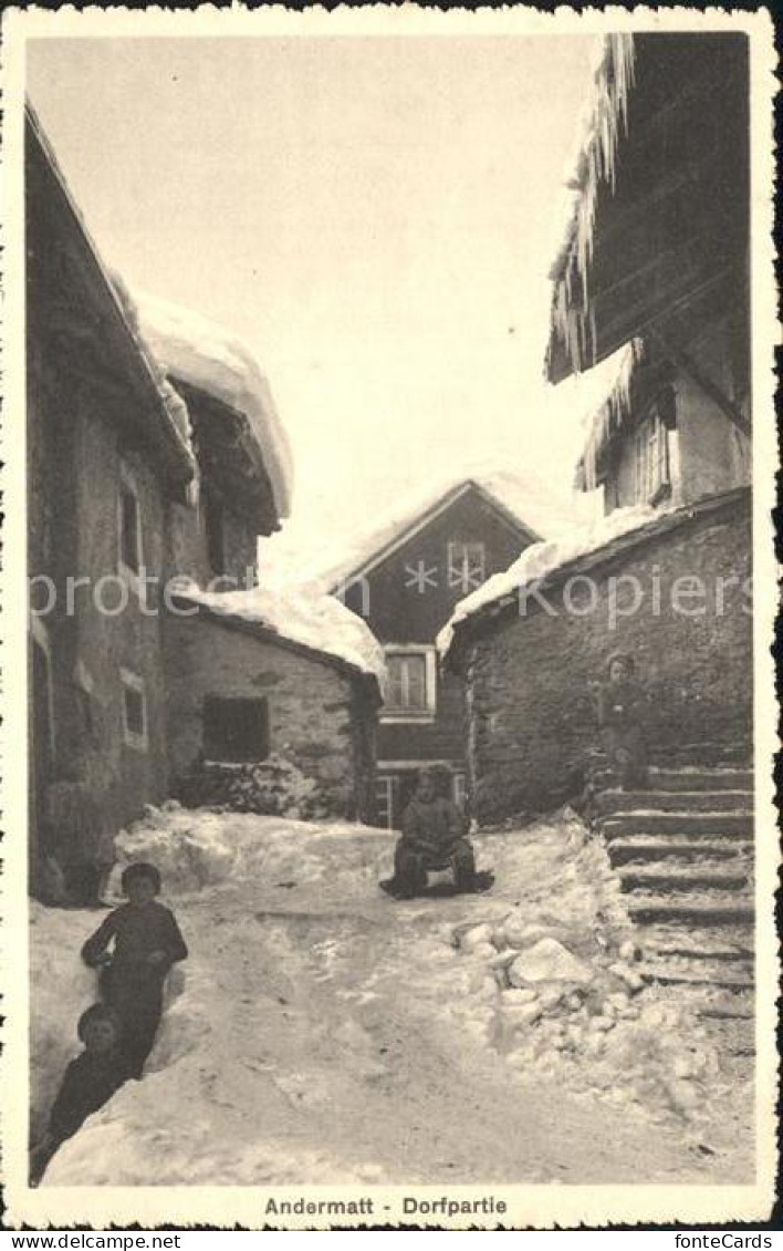 12159414 Andermatt Dorfpartie Andermatt - Autres & Non Classés