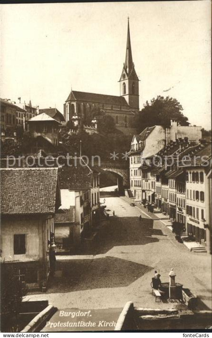 12159354 Burgdorf Bern Protestantische Kirche Hasle Burgdorf - Autres & Non Classés