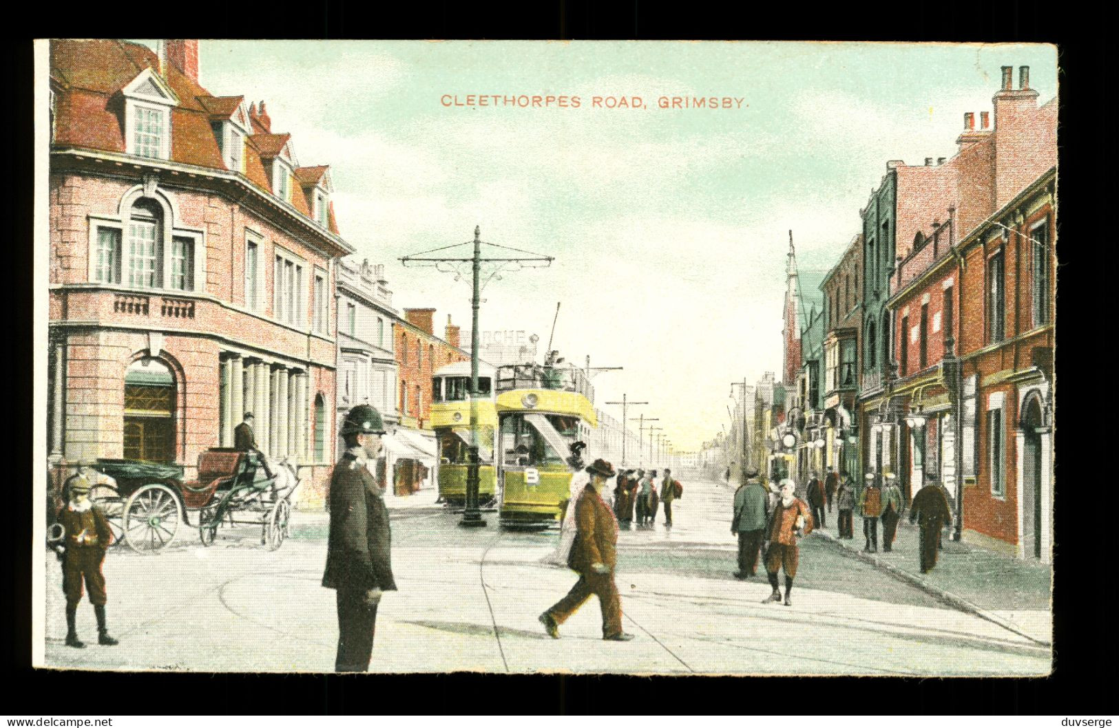 England Lincolnshire Cleethorpes Road Grimsby Tram Tramway - Autres & Non Classés