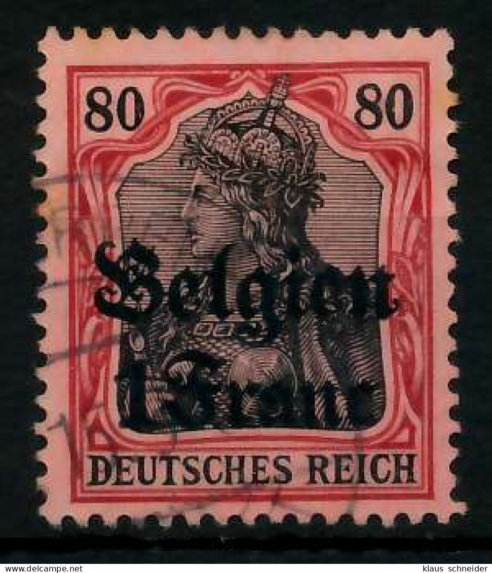 BES 1WK LP BELGIEN Nr 7 Gestempelt X77B166 - Occupation 1914-18