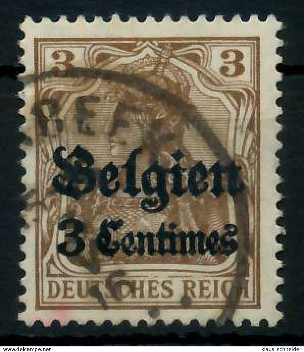 BES 1WK LP BELGIEN Nr 1 Gestempelt X77B1DA - Ocupación 1914 – 18