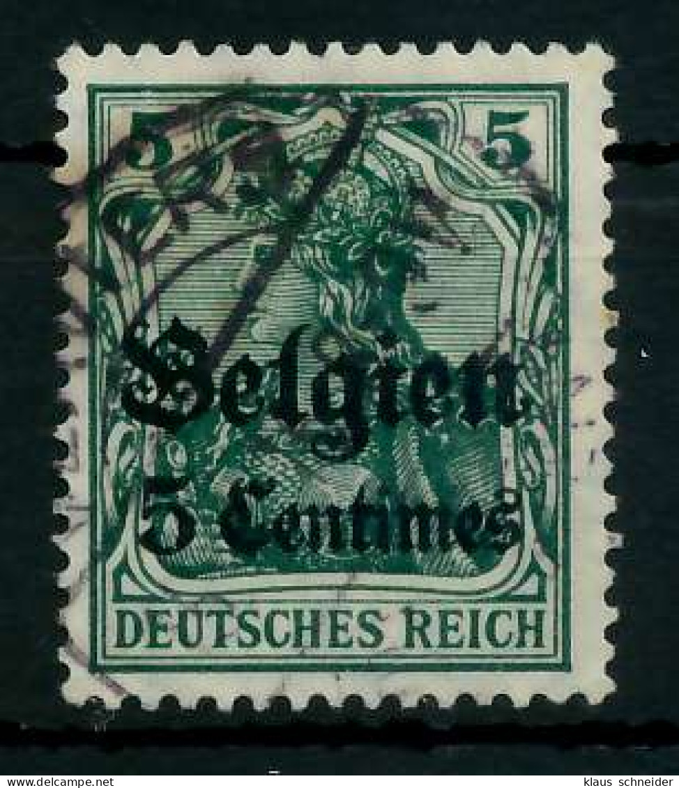 BES 1WK LP BELGIEN Nr 2 Gestempelt X77B196 - Ocupación 1914 – 18
