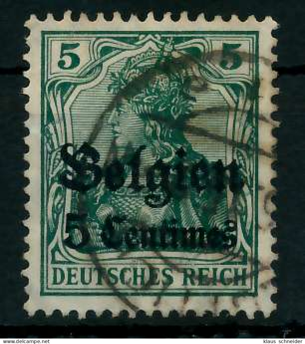 BES 1WK LP BELGIEN Nr 2 Gestempelt X77B202 - Ocupación 1914 – 18