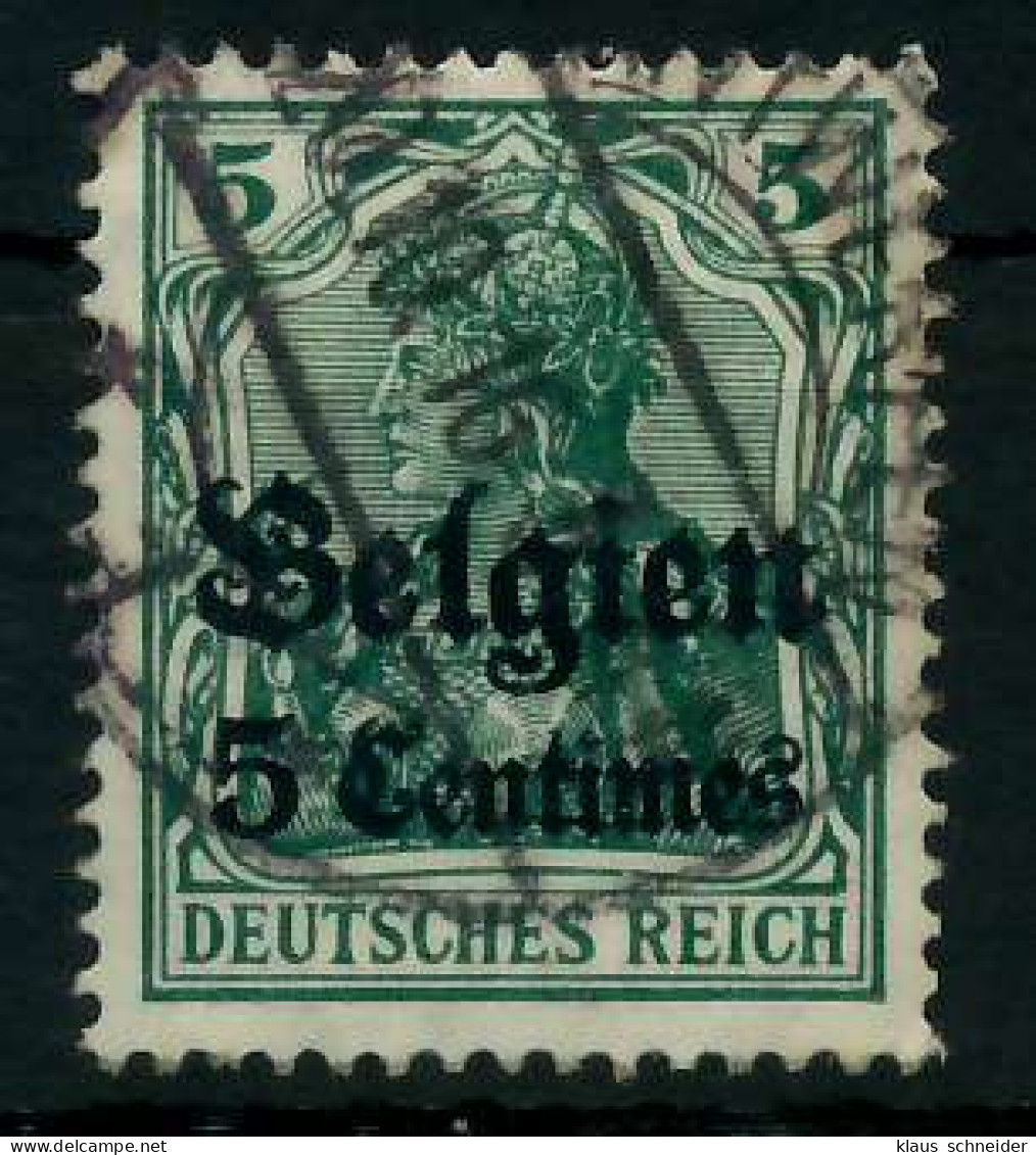 BES 1WK LP BELGIEN Nr 2 Gestempelt X77B1EA - Occupation 1914-18