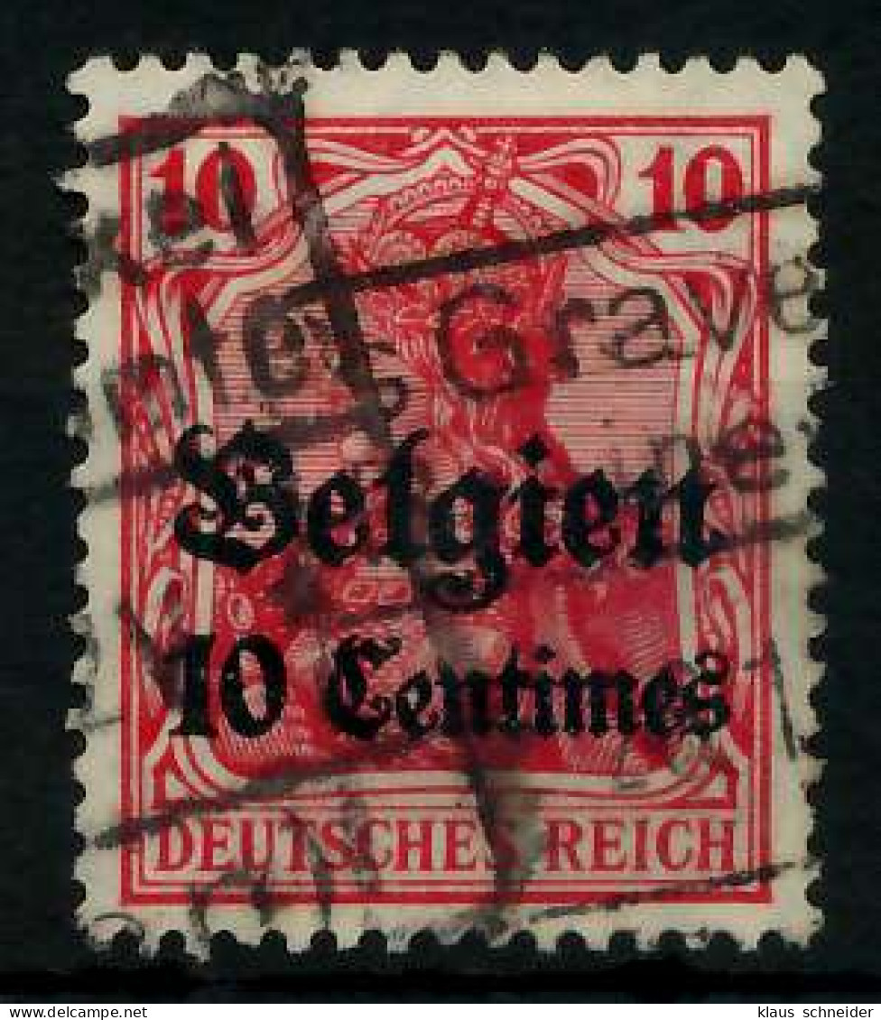 BES 1WK LP BELGIEN Nr 3 Gestempelt X77B23E - Ocupación 1914 – 18