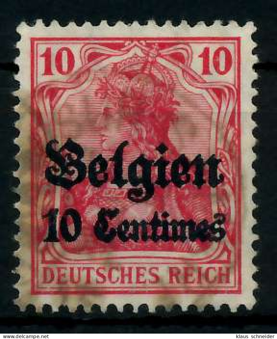 BES 1WK LP BELGIEN Nr 3 Gestempelt X77B232 - Ocupación 1914 – 18