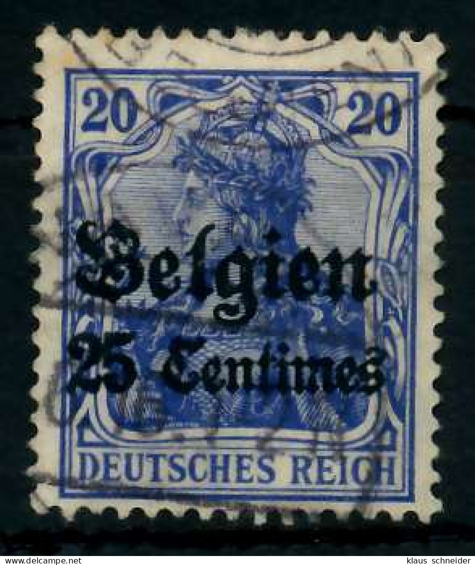 BES 1WK LP BELGIEN Nr 4I Gestempelt X77B286 - Occupation 1914-18