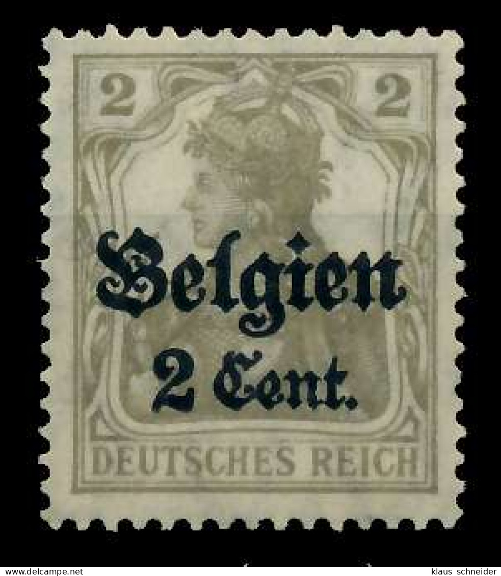 BES 1WK LP BELGIEN Nr 10 Postfrisch X77B53A - Occupation 1914-18