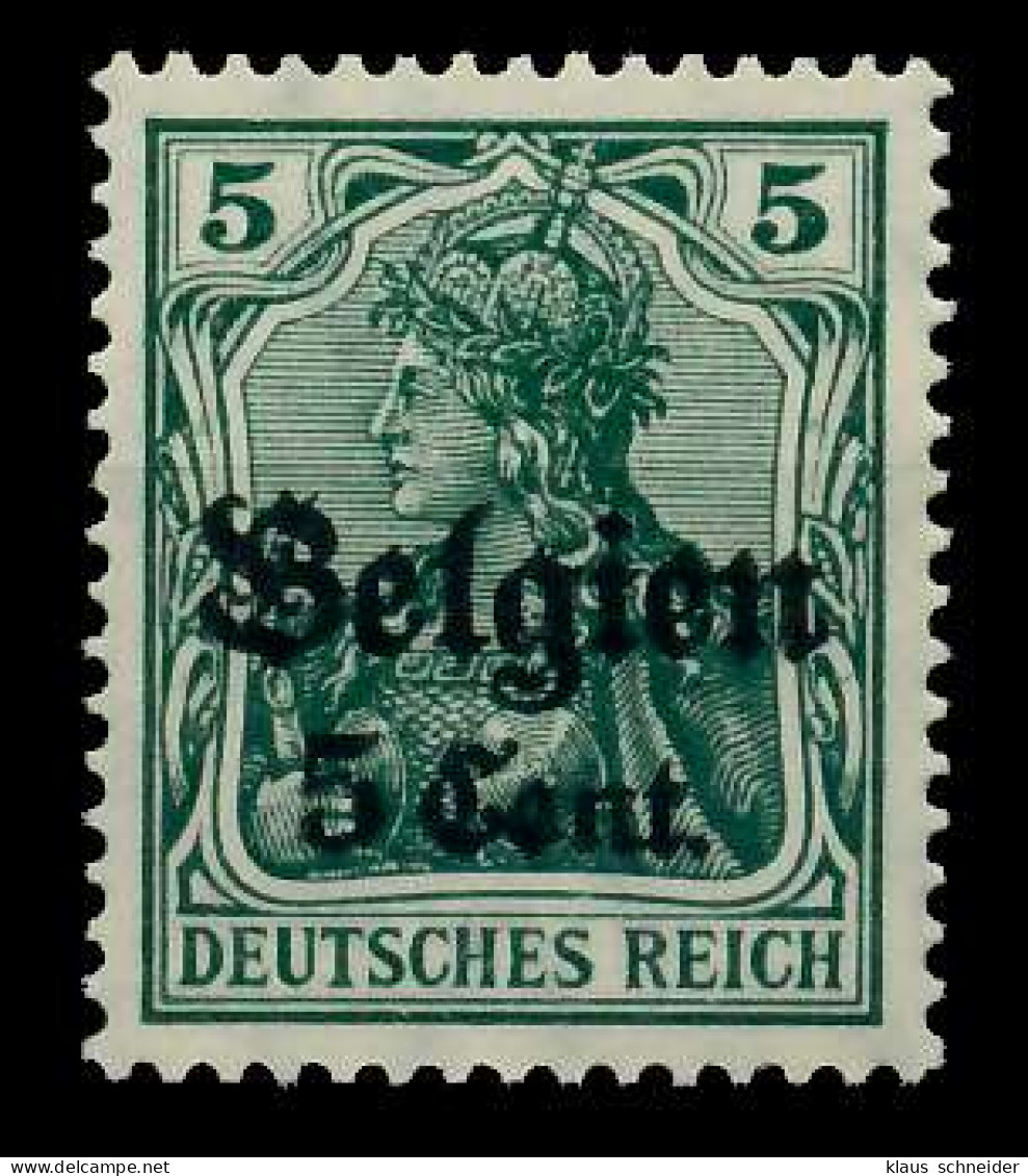 BES 1WK LP BELGIEN Nr 12Ia Postfrisch X77B656 - Ocupación 1914 – 18