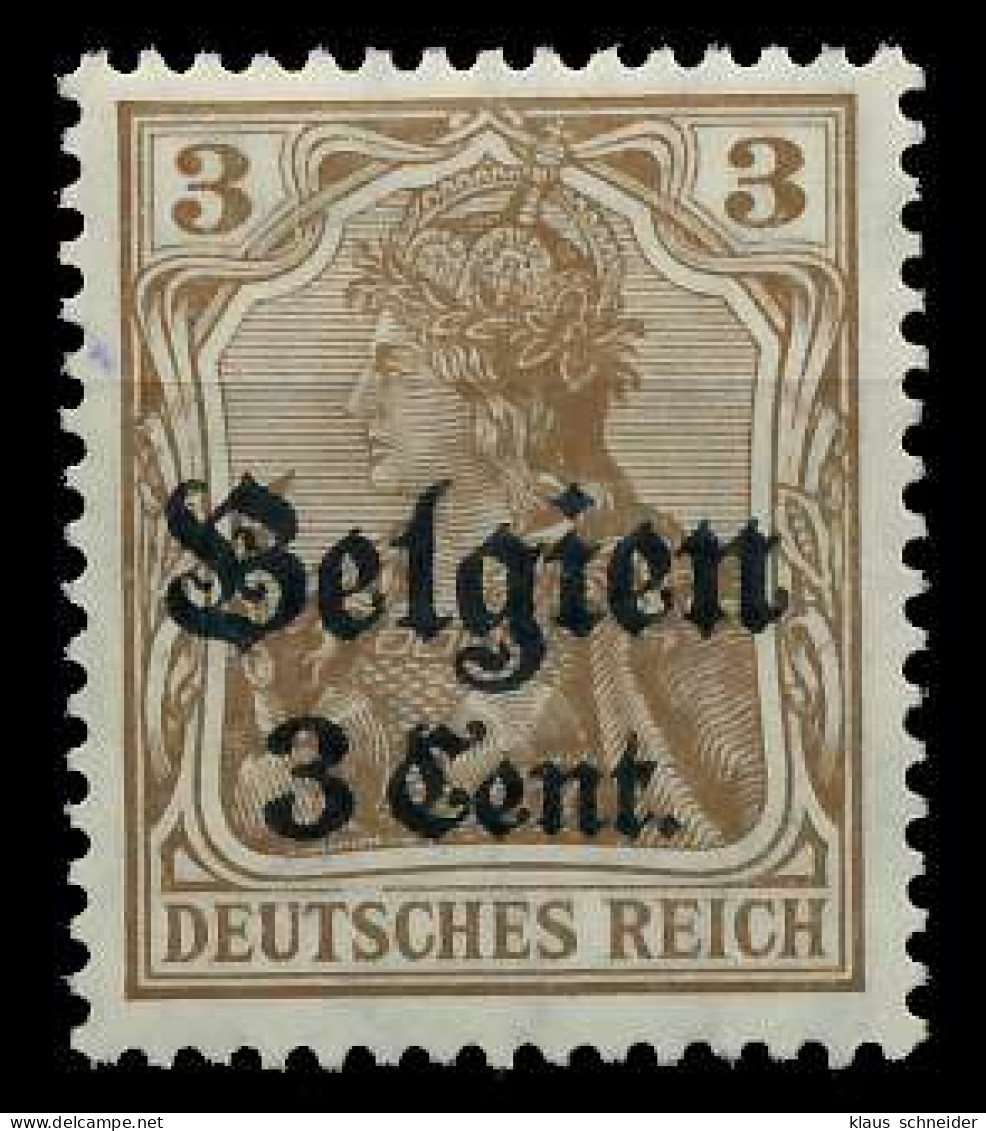 BES 1WK LP BELGIEN Nr 11b Ungebraucht X77B752 - Besetzungen 1914-18