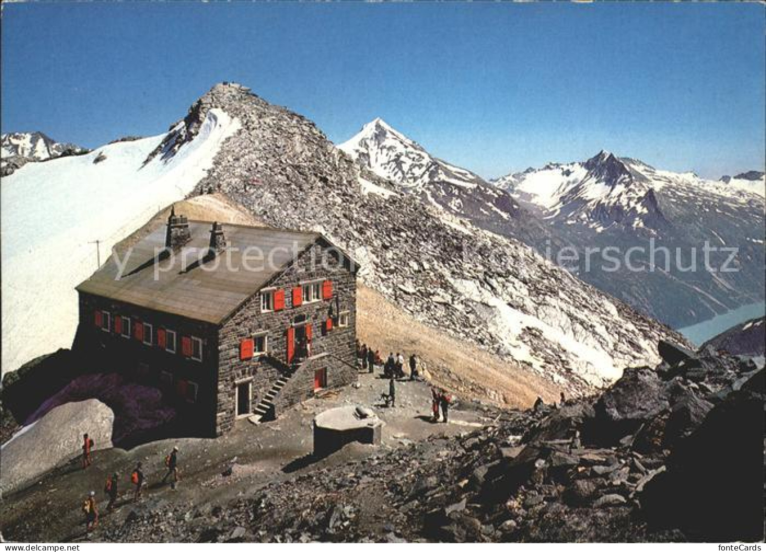 12156963 Britanniahuette Schutzhaus Walliser Alpen Britanniahuette - Other & Unclassified