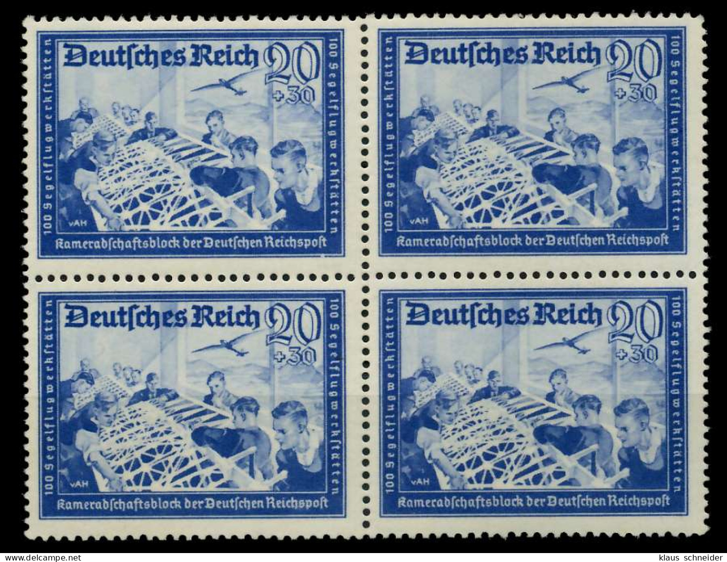 3. REICH 1941 Nr 777 Postfrisch VIERERBLOCK X77D716 - Unused Stamps