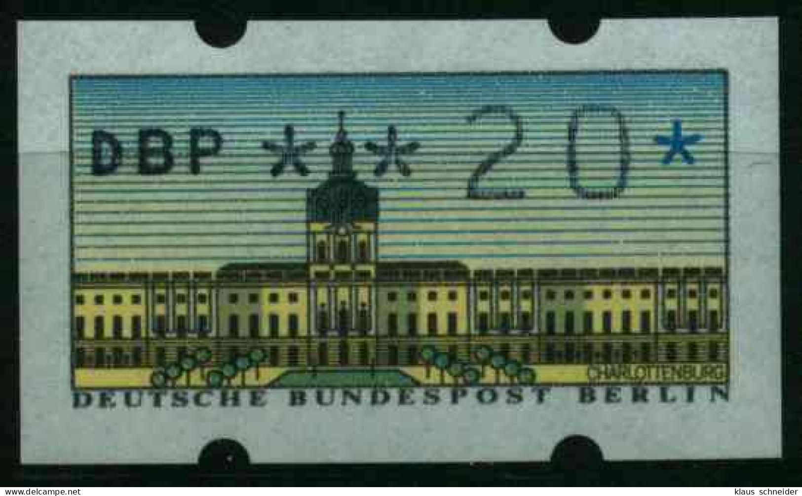 BERLIN ATM 1987 Nr 1-020R Postfrisch S384AD6 - Unused Stamps