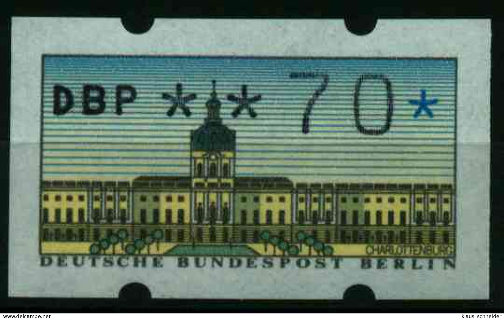 BERLIN ATM 1987 Nr 1-070R Postfrisch S384AEE - Unused Stamps