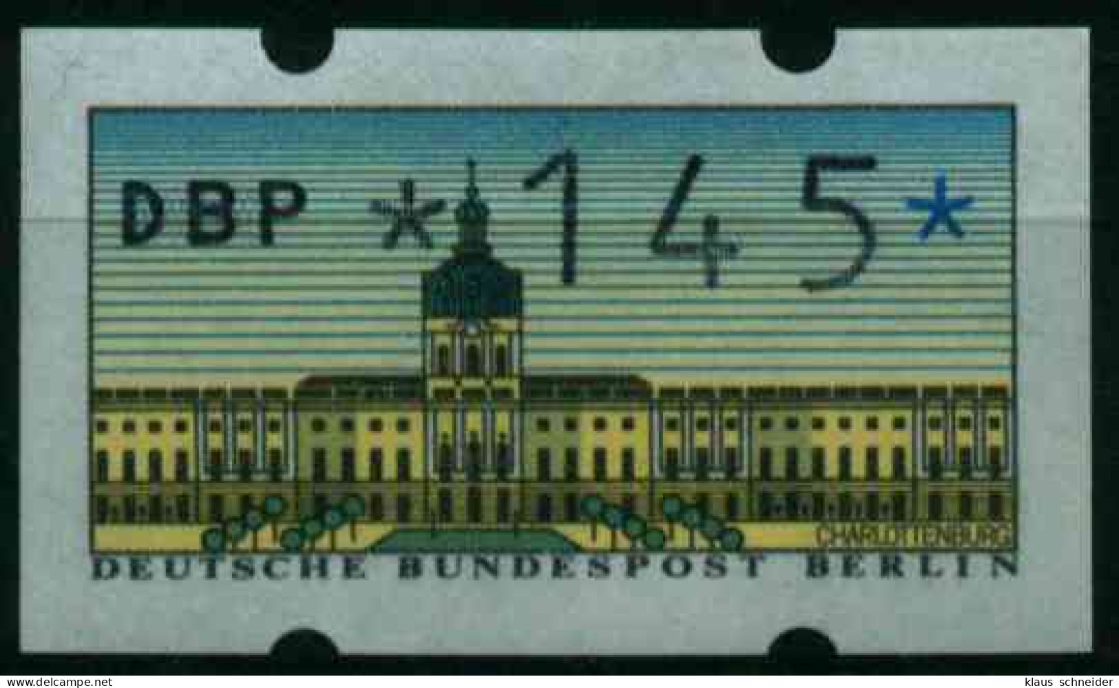 BERLIN ATM 1987 Nr 1-145R Postfrisch S384B22 - Unused Stamps