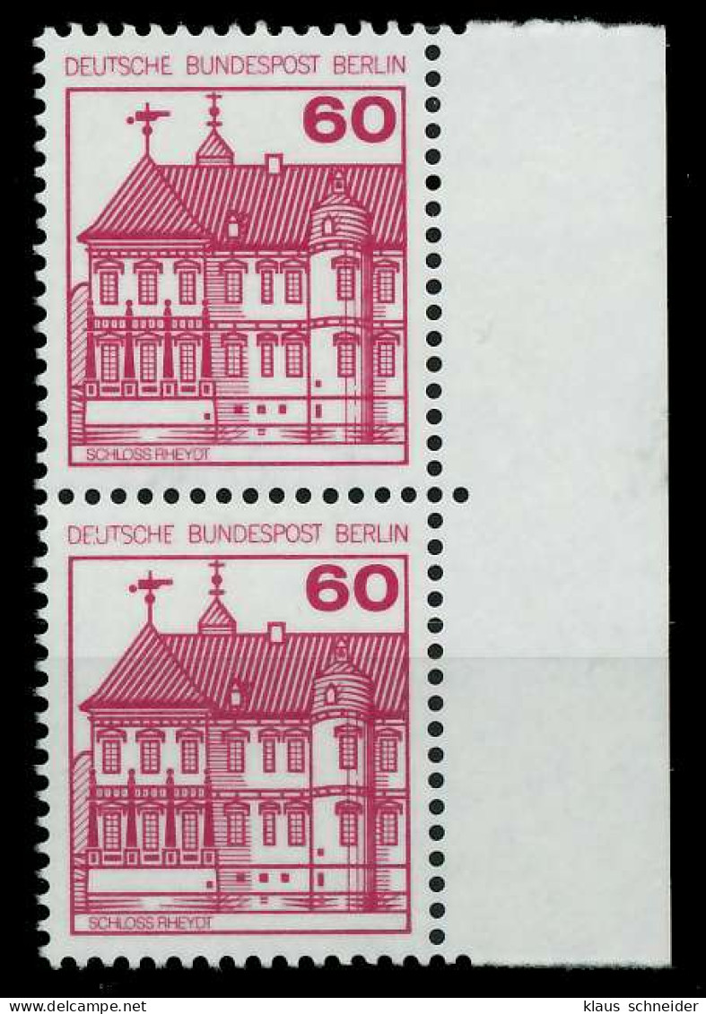 BERLIN DS BURGEN U. SCHLÖSSER Nr 611A Postfrisch SENKR X782FB6 - Unused Stamps