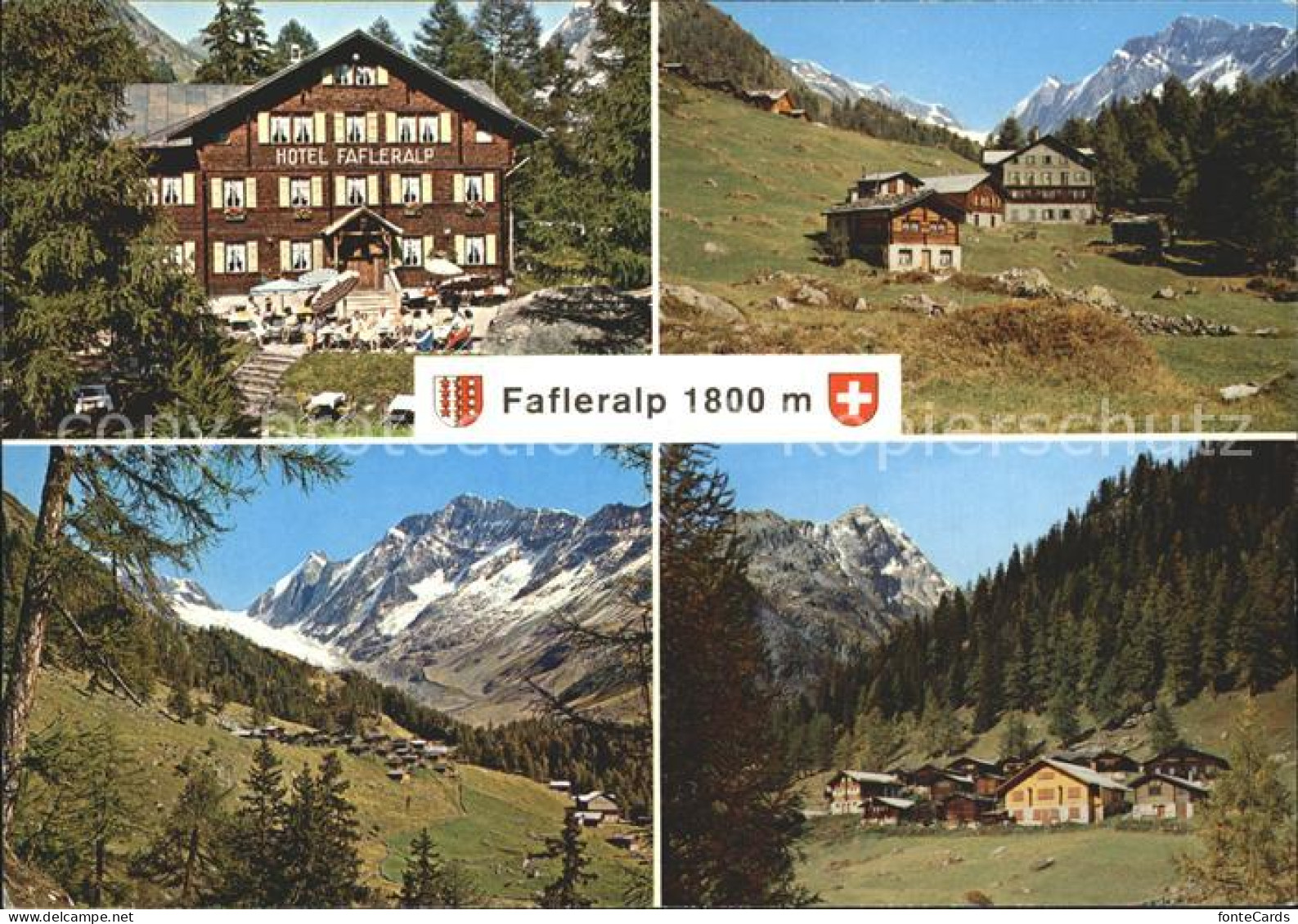 12156080 Fafleralp Loetschental Berghotel Alpenpanorama Blatten VS - Other & Unclassified