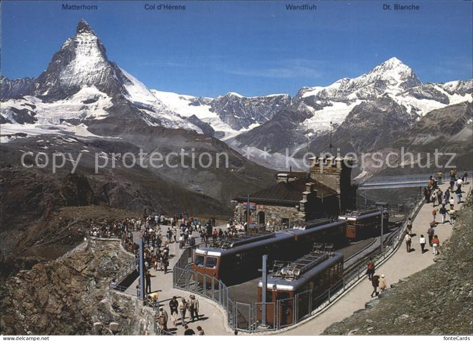 12148221 Gornergratbahn Zermatt Bergstation  Gornergratbahn - Other & Unclassified