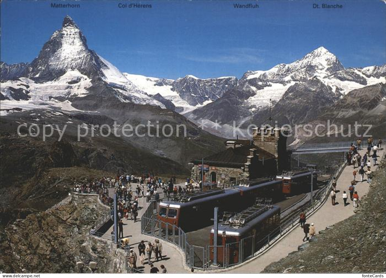 12148218 Gornergratbahn Zermatt Bergstation  Gornergratbahn - Other & Unclassified