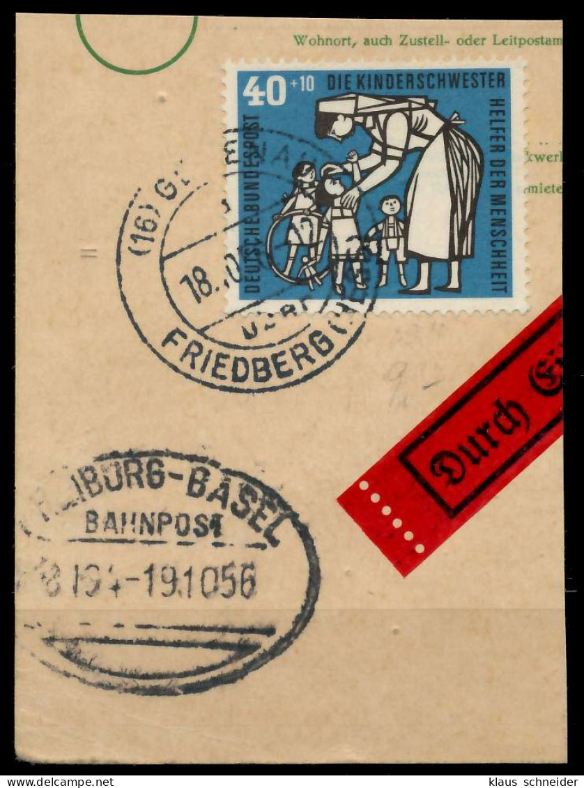 BRD 1956 Nr 246 Gestempelt Briefstück X792C72 - Gebruikt