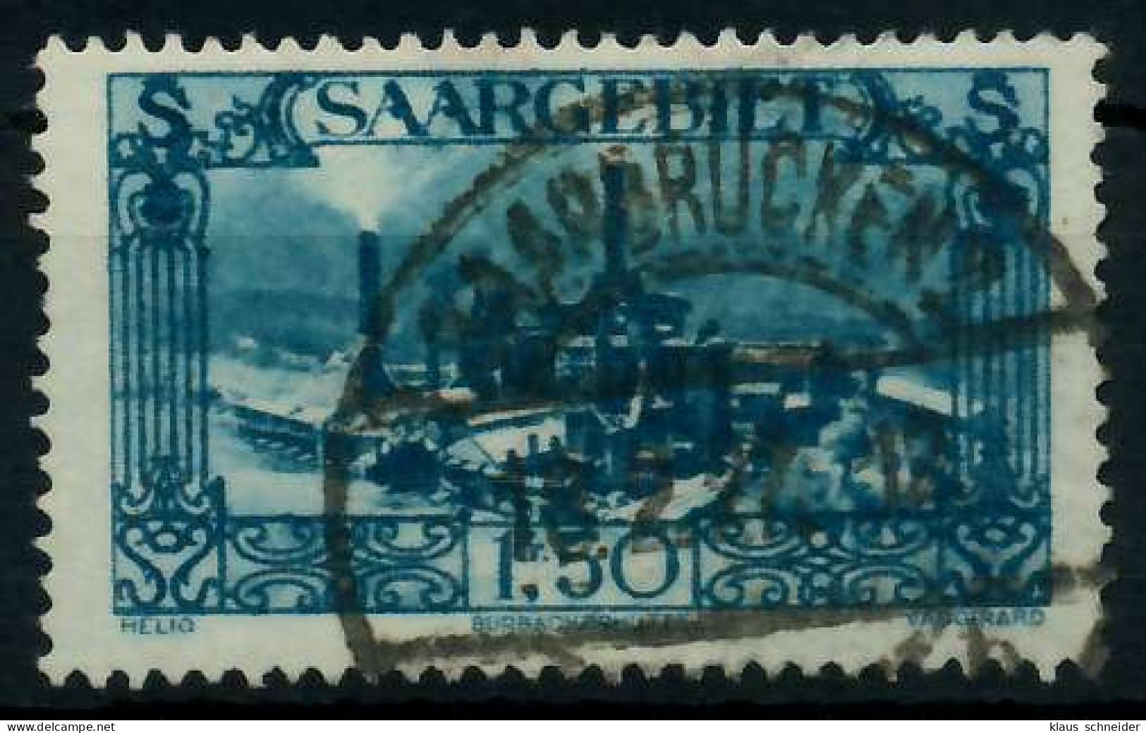 SAARGEBIET 1926 Nr 118 Gestempelt X795296 - Gebruikt