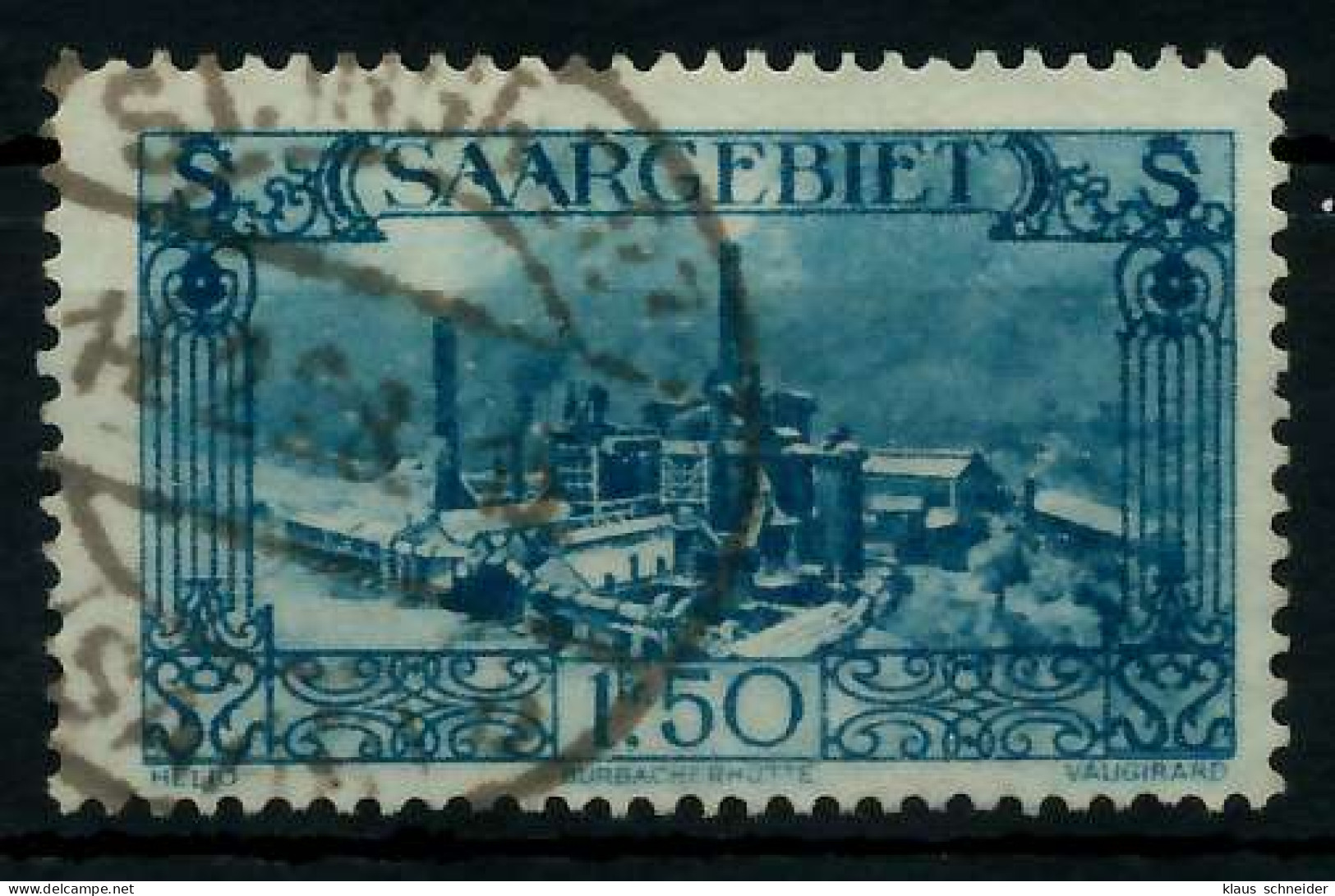 SAARGEBIET 1926 Nr 118 Gestempelt X79529A - Used Stamps