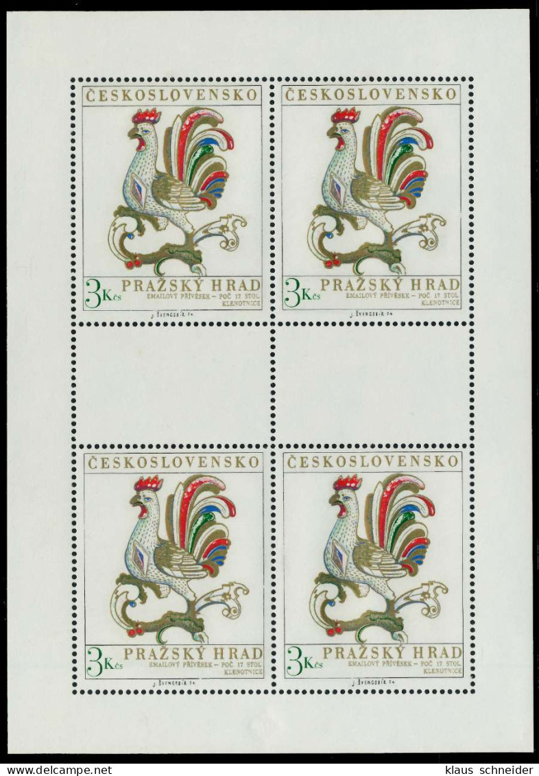 CSSR Nr 2201KB-2202KB Postfrisch KLEINBG X797762 - Blokken & Velletjes