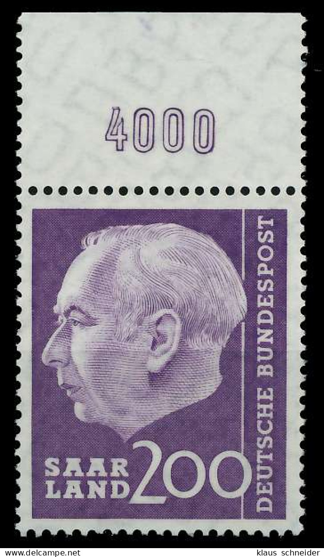 SAAR OPD 1957 Nr 399 Postfrisch ORA X799BB6 - Unused Stamps