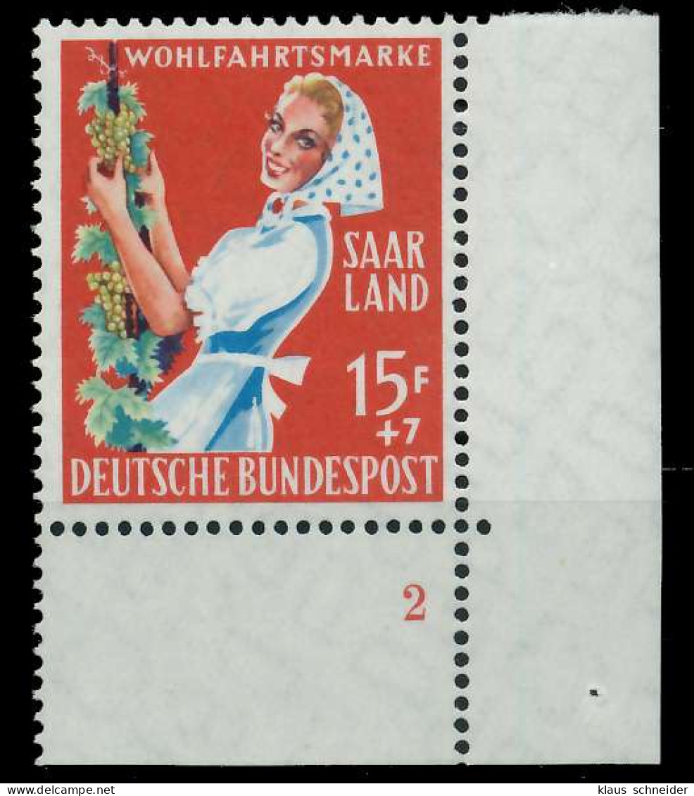 SAAR OPD 1958 Nr 443 Postfrisch FORM2 X79C522 - Unused Stamps