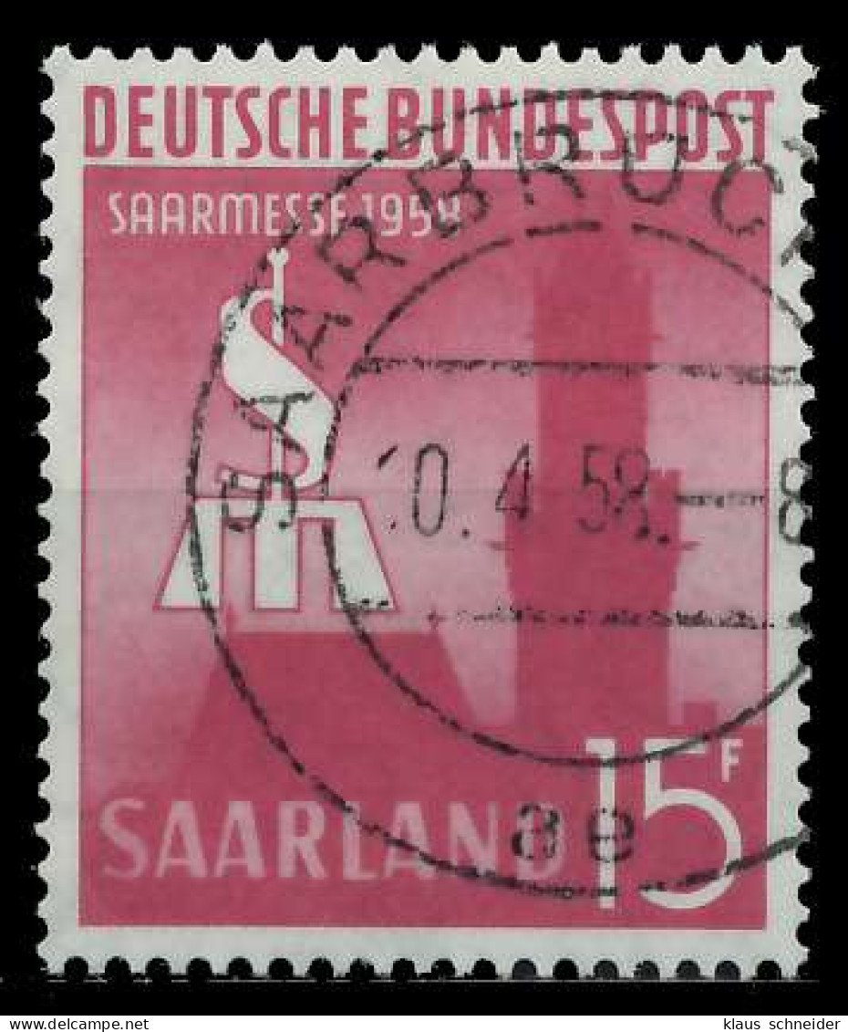 SAAR OPD 1958 Nr 435 Zentrisch Gestempelt X79C742 - Used Stamps