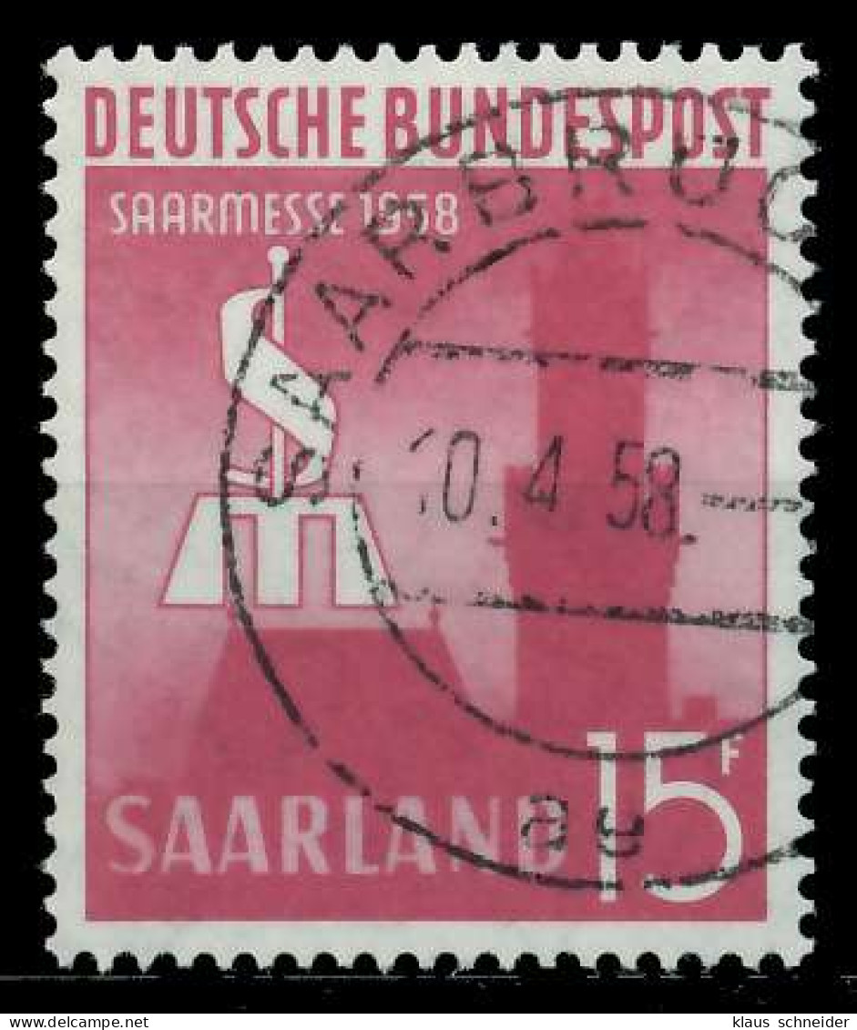 SAAR OPD 1958 Nr 435 Zentrisch Gestempelt X79C75A - Used Stamps