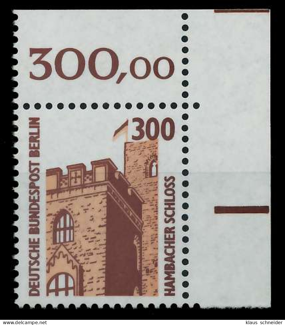 BERLIN DS SEHENSW Nr 799 Postfrisch ECKE-ORE X7CF462 - Unused Stamps