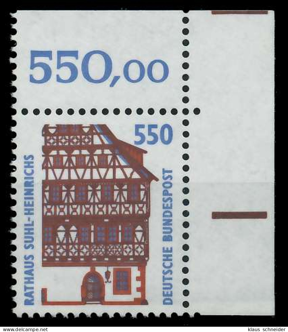 BRD DS SEHENSW Nr 1746 Ungebraucht ECKE-ORE X7CF46A - Unused Stamps