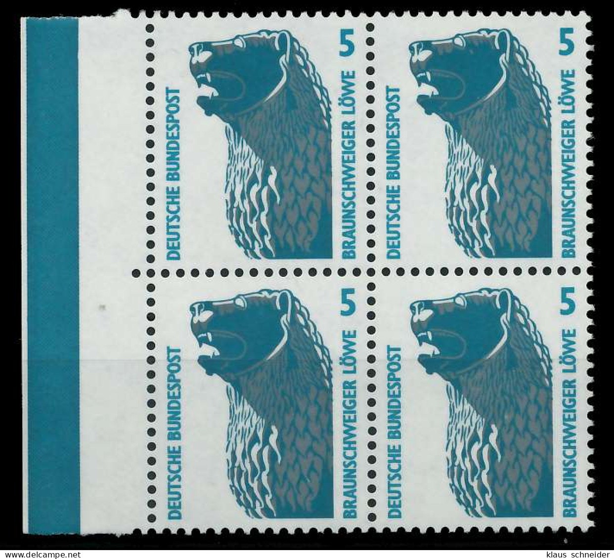 BRD DS SEHENSW Nr 1448u Postfrisch VIERERBLOCK SRA X7D02E6 - Unused Stamps