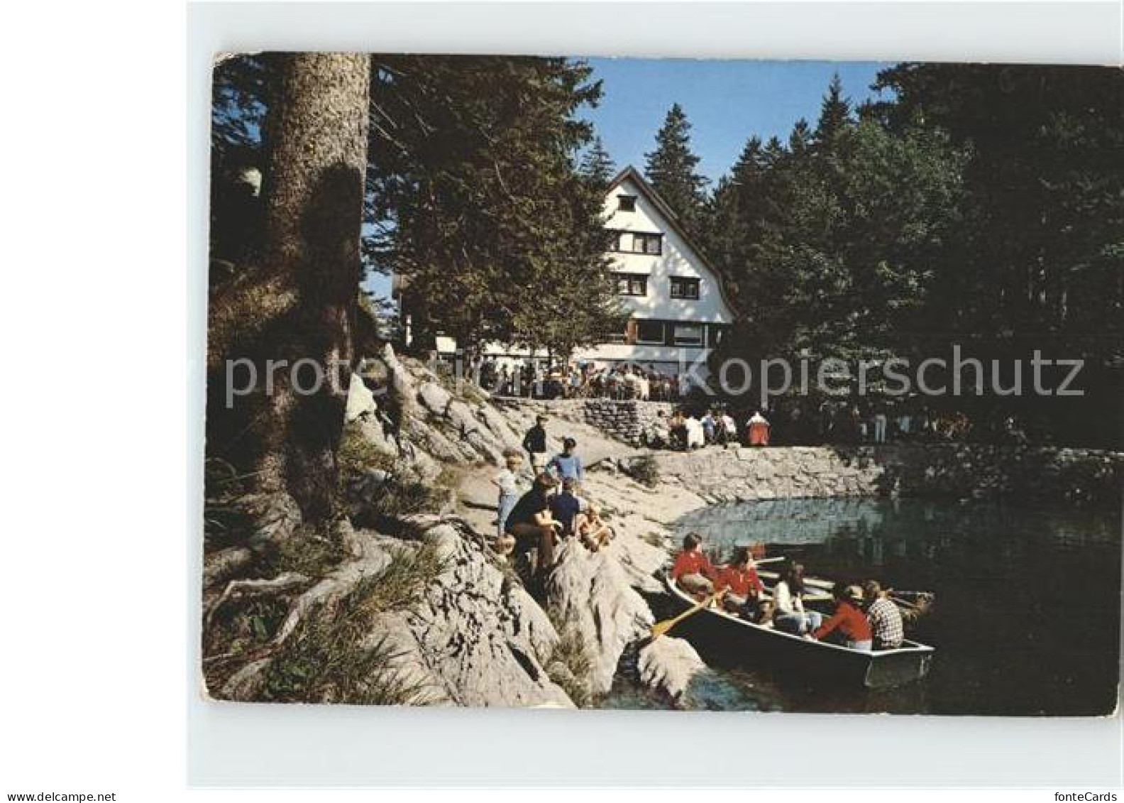 12135411 Seealpsee Gasthaus Forelle Bootspartie Seealpsee - Altri & Non Classificati