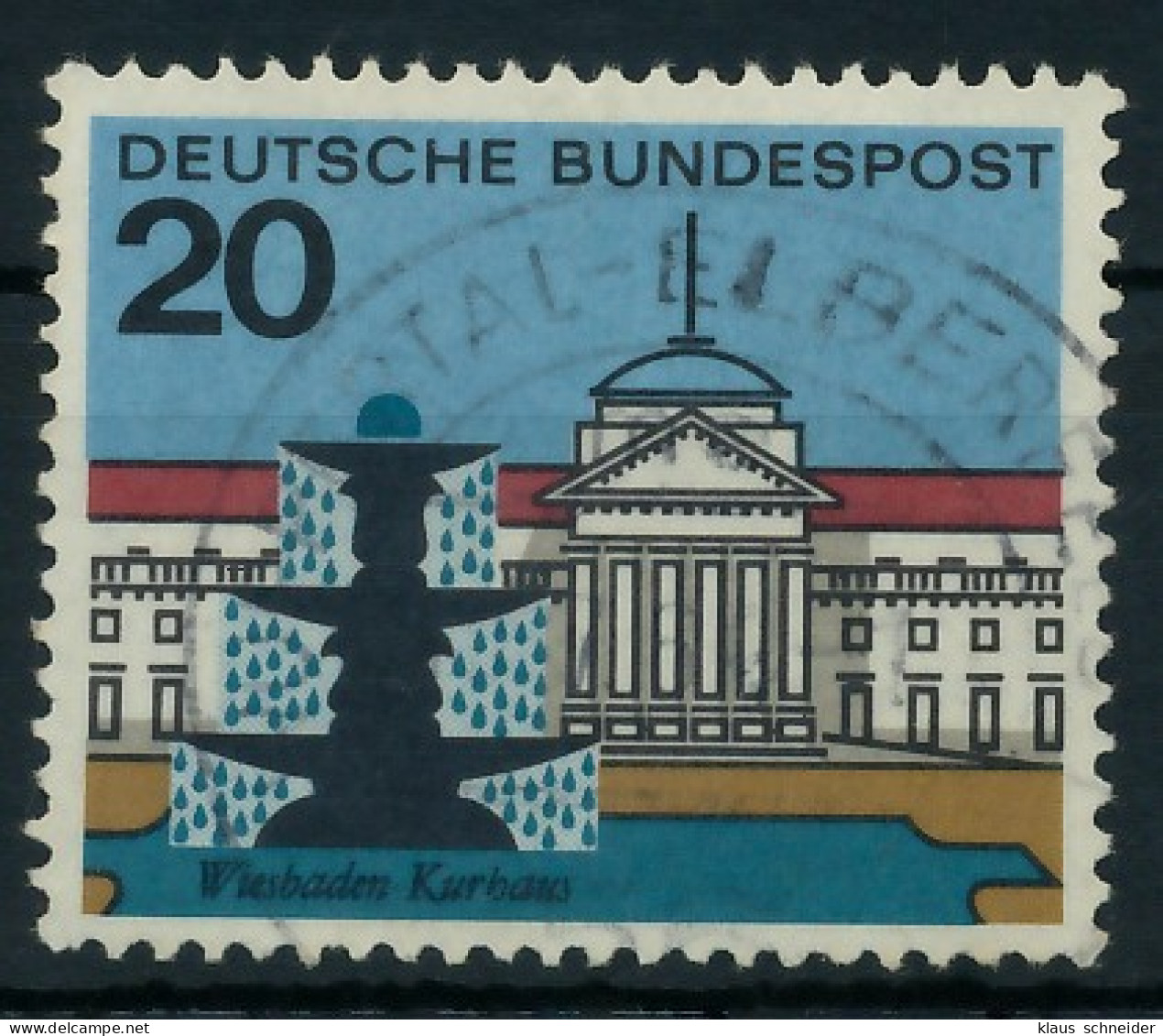 BRD 1964 Nr 420 Gestempelt X7F7CAE - Used Stamps