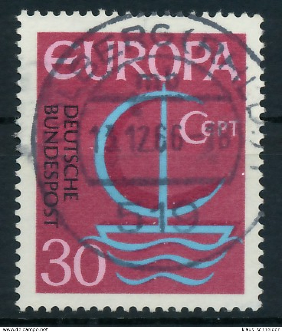 BRD BUND 1966 Nr 520 Zentrisch Gestempelt X7F8C02 - Gebruikt