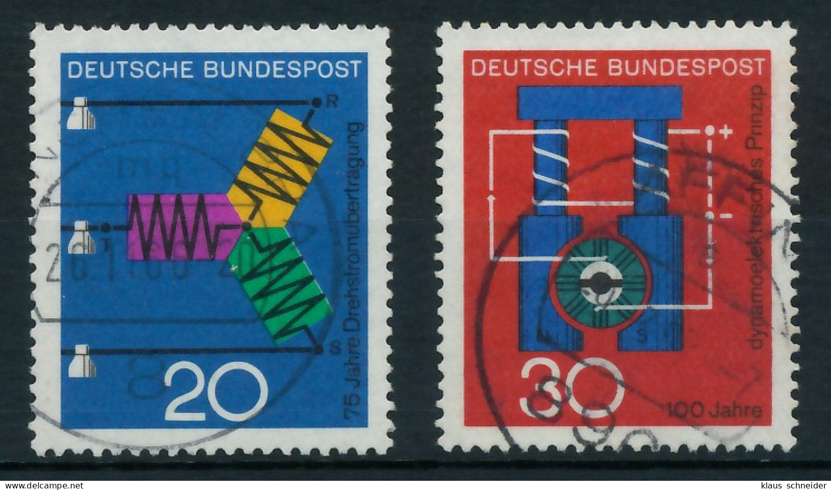 BRD 1966 Nr 521-522 Gestempelt X7F8C3E - Oblitérés