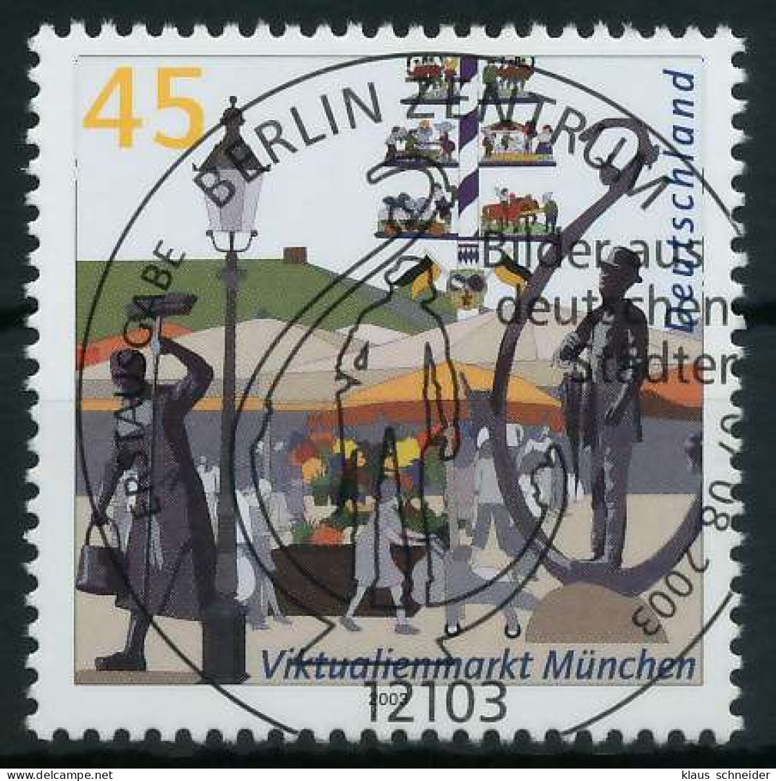 BRD 2003 Nr 2356 ESST Zentrisch Gestempelt X84A85A - Used Stamps