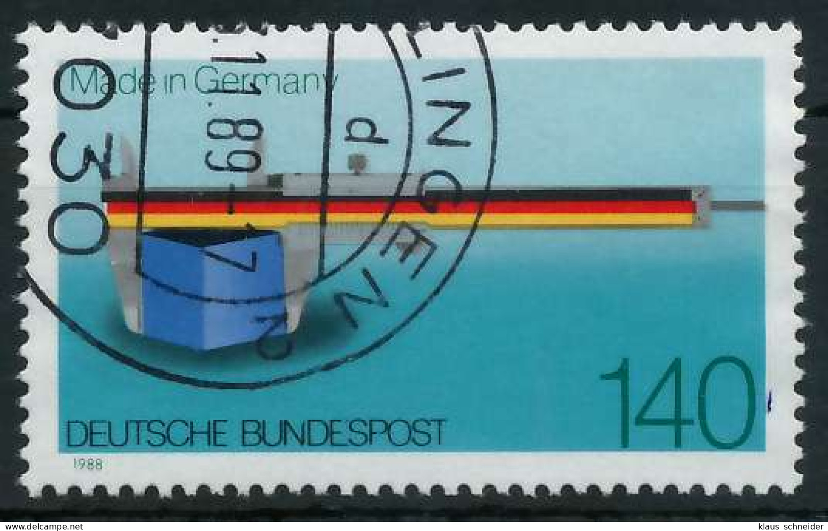 BRD 1988 Nr 1378 Gestempelt X8513AA - Used Stamps