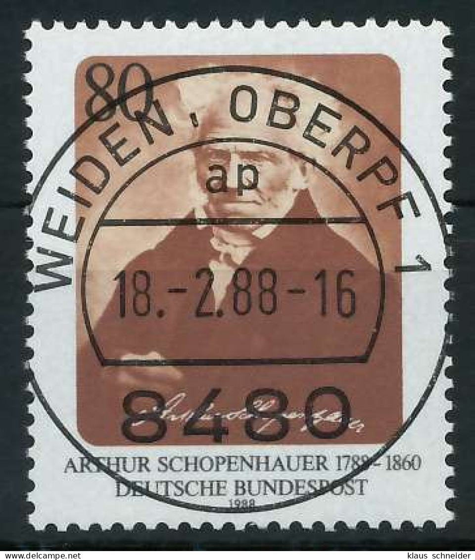 BRD 1988 Nr 1357 Zentrisch Gestempelt X8514C2 - Used Stamps