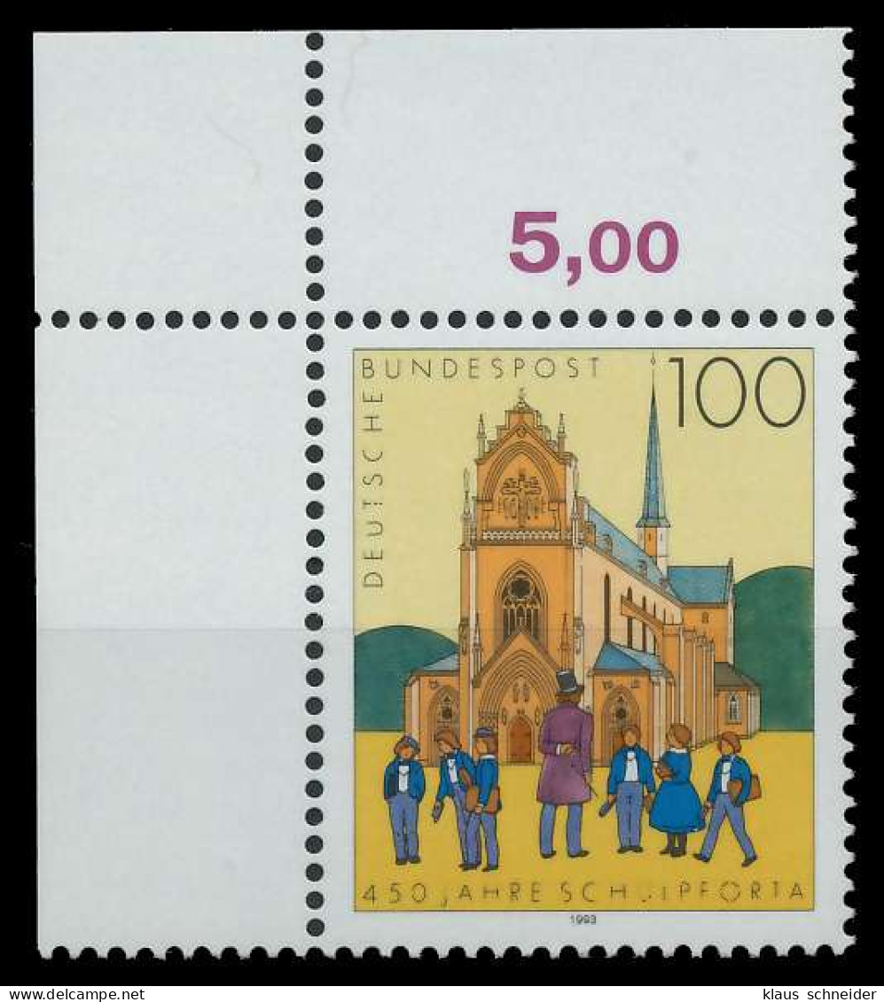 BRD 1993 Nr 1675 Postfrisch ECKE-OLI X863642 - Unused Stamps