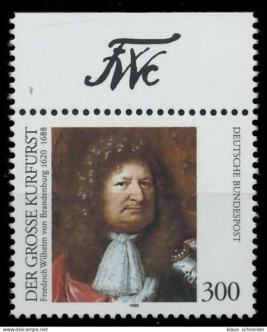 BRD 1995 Nr 1781 Postfrisch ORA S787296 - Ungebraucht