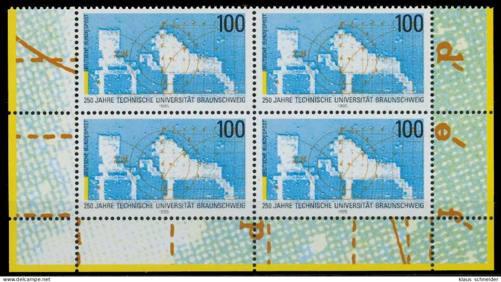 BRD 1995 Nr 1783 Postfrisch VIERERBLOCK ECKE-URE X8657B2 - Unused Stamps