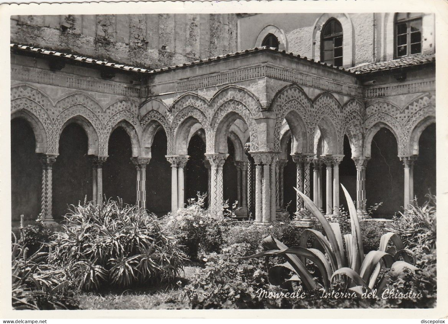 AD131 Monreale (Palermo) - Interno Del Chiostro / Viaggiata 1963 - Otros & Sin Clasificación