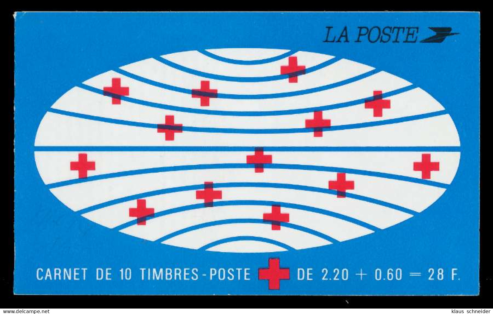 FRANKREICH MARKENHEFTCHEN Nr MH14 2692C Gestempelt MH S01A7B2 - Rotes Kreuz